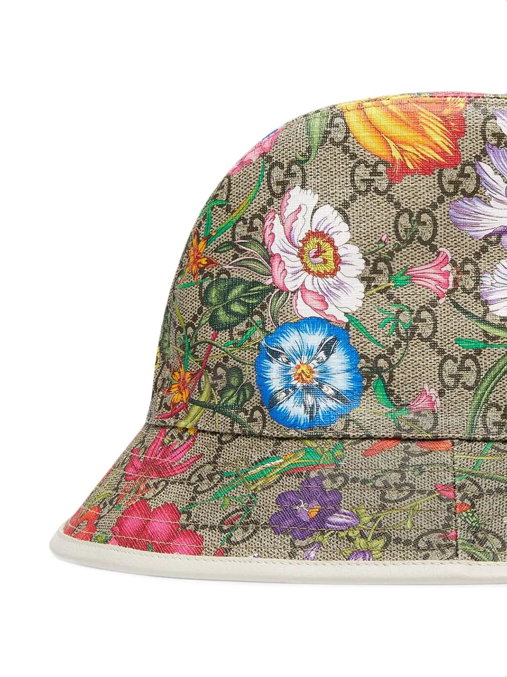 Flora pattern bucket hat - 2