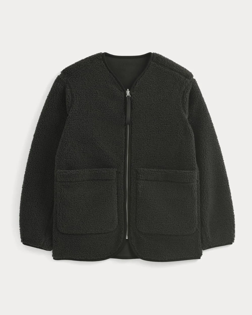 REVERSIBLE TEDDY JACKET - 1