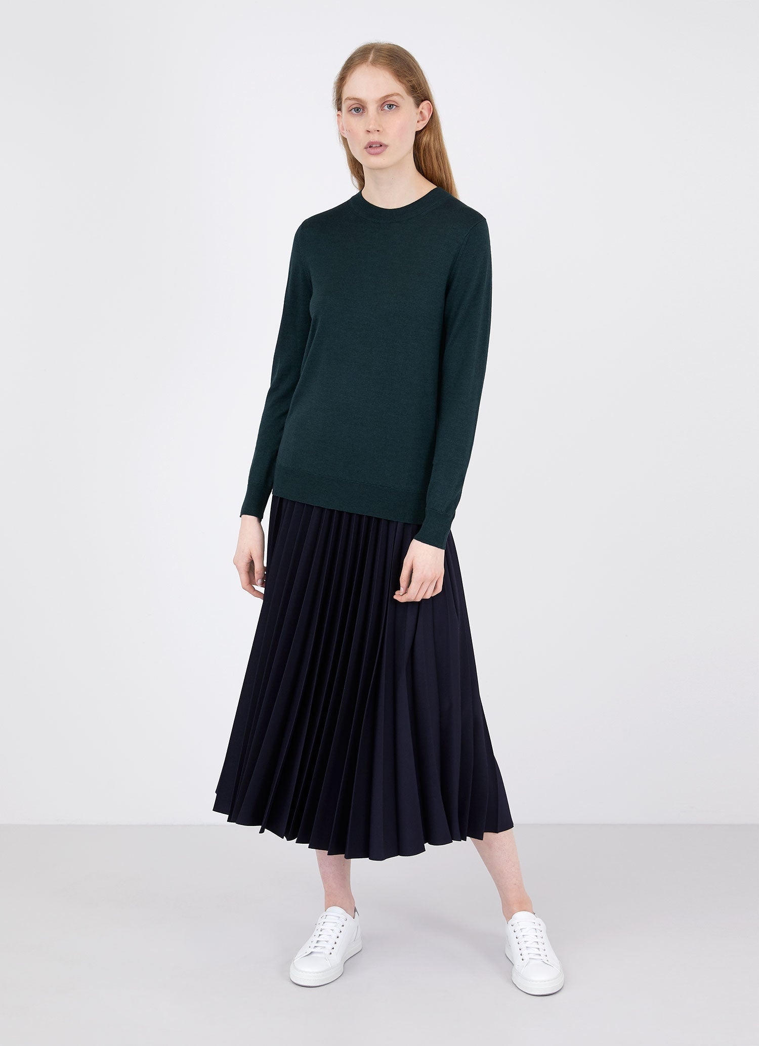 Merino Silk Crew Neck jumper - 3
