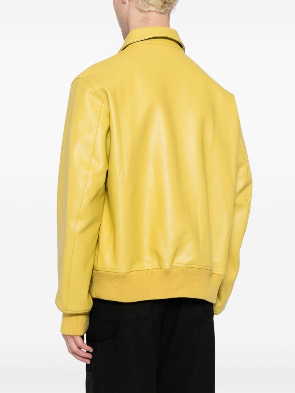 collared bomber jacket - 4