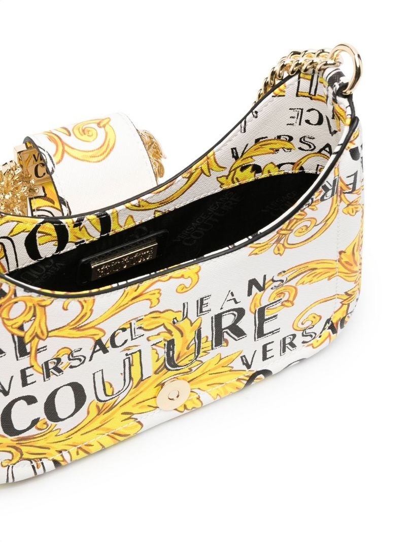 Couture-print shoulder bag - 4