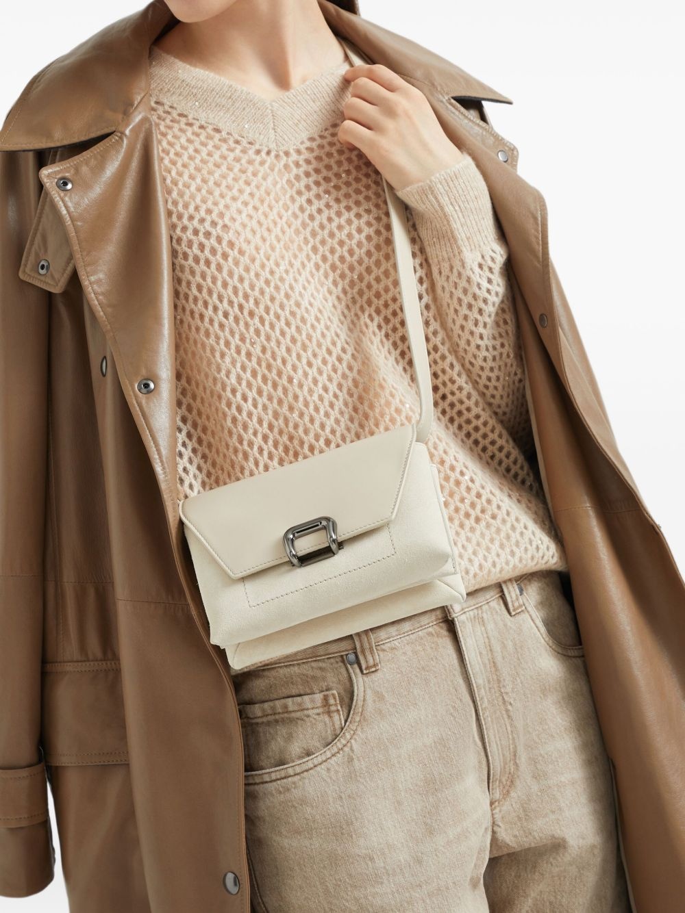small Sartorial leather cross body bag - 2
