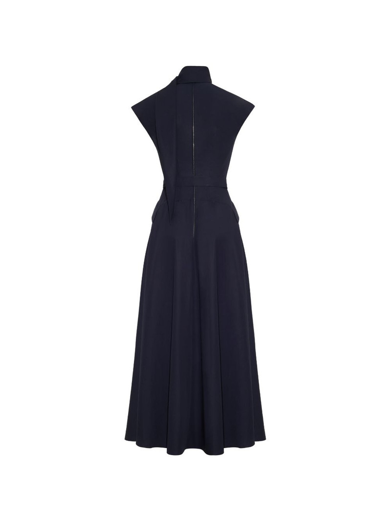 ADAM LIPPES Akane belted midi dress outlook