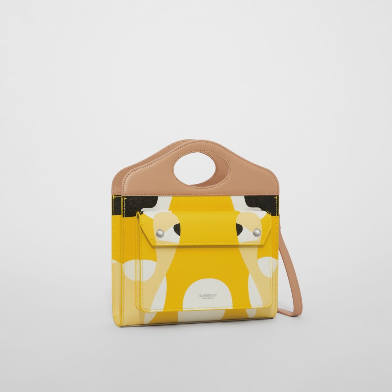Mini Abstract Print Pocket Bag - 7