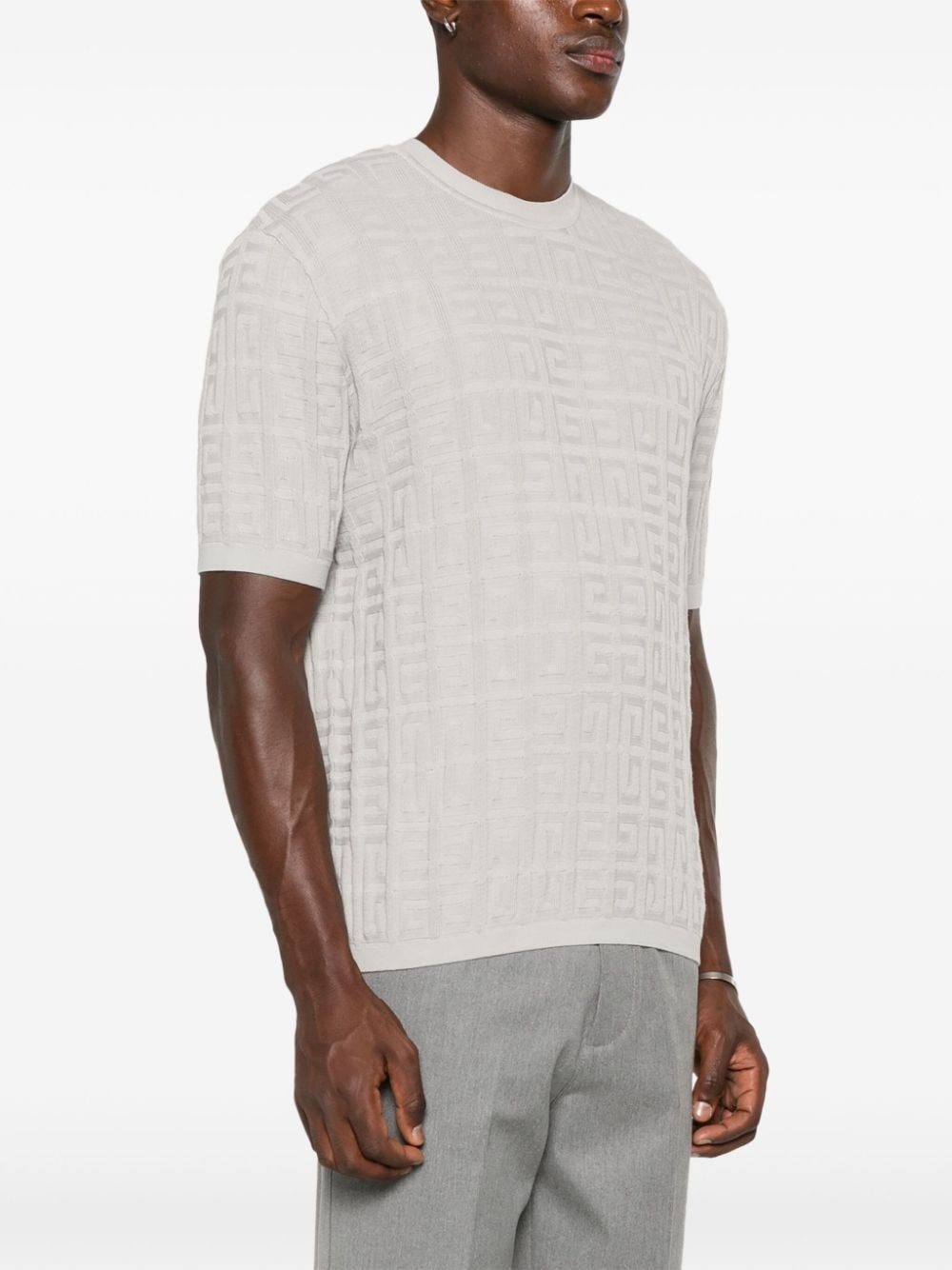 4G-jacquard sweater - 3