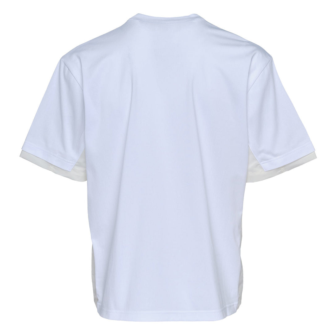 Nylon Twill X Cotton Jersey T-Shirt - 2