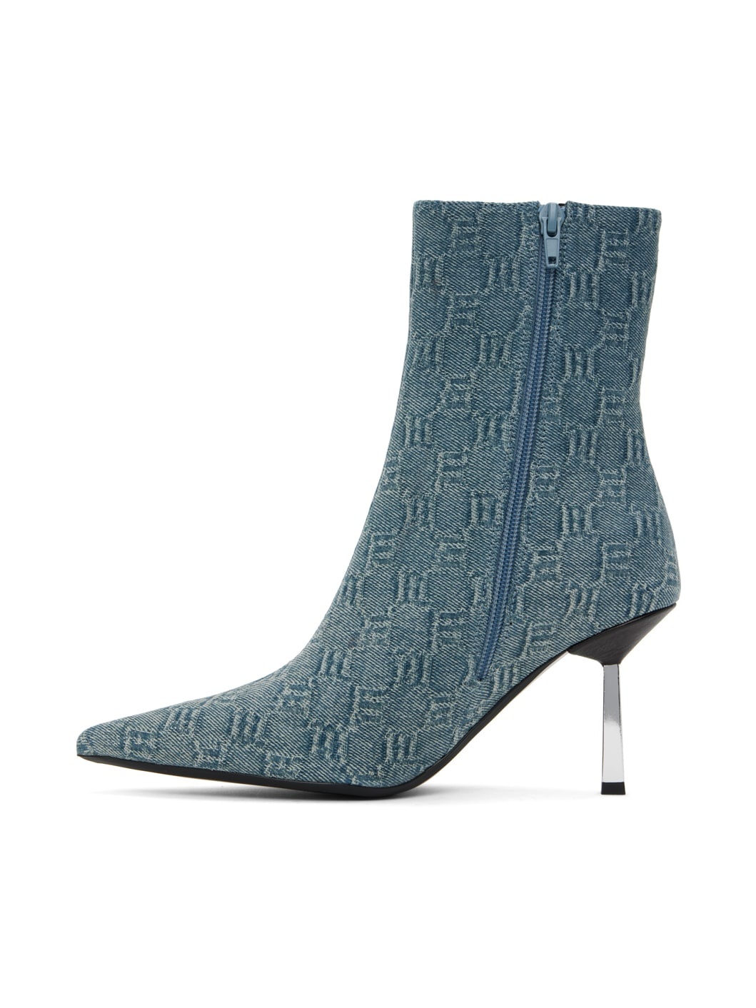 Blue Sasha Ankle Boots - 3