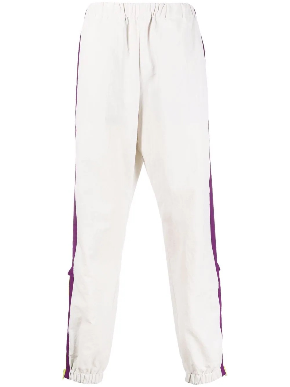 side stripe track pants - 1