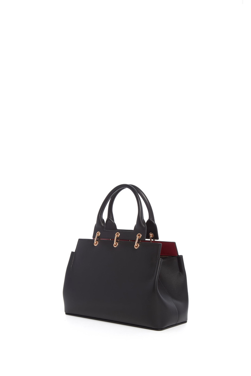 GABRIELA HEARST Small Amethyst Bag in Black Nappa Leather outlook