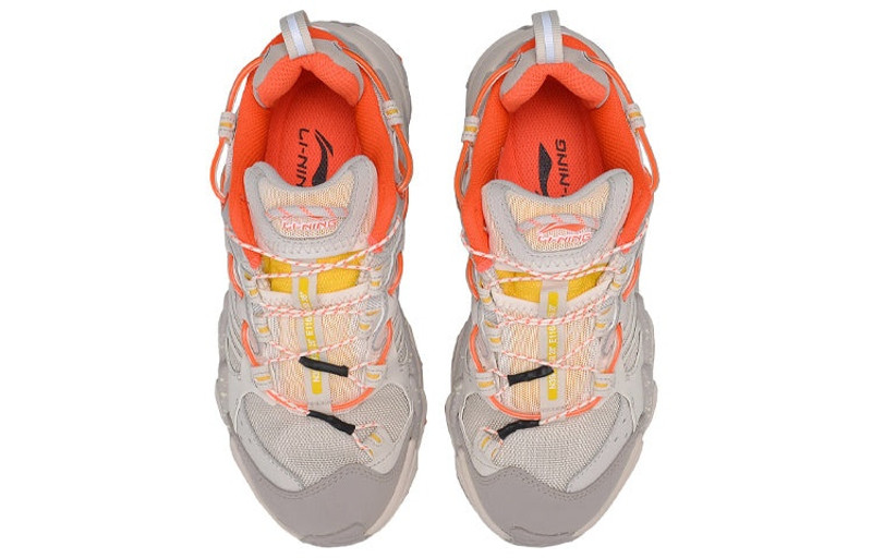 Li-Ning (WMNS) Li-Ning X-Claw 'Grey Orange' AGLQ014-3 outlook