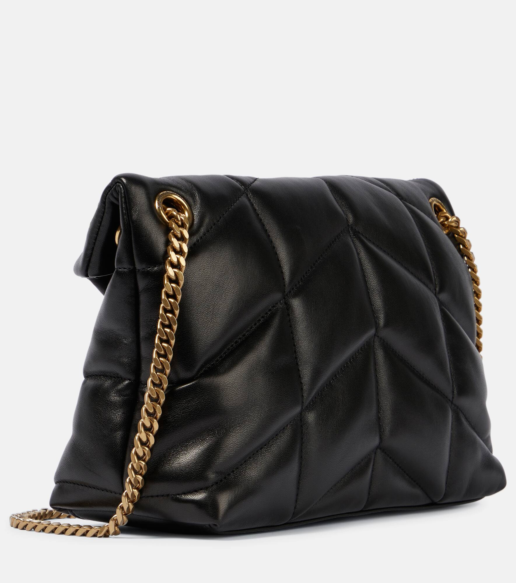 Puffer Small leather shoulder bag - 4