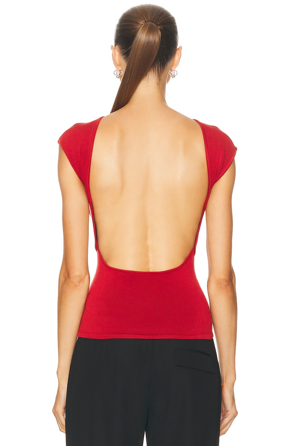 Sculpted Ballet Knit Top - 4