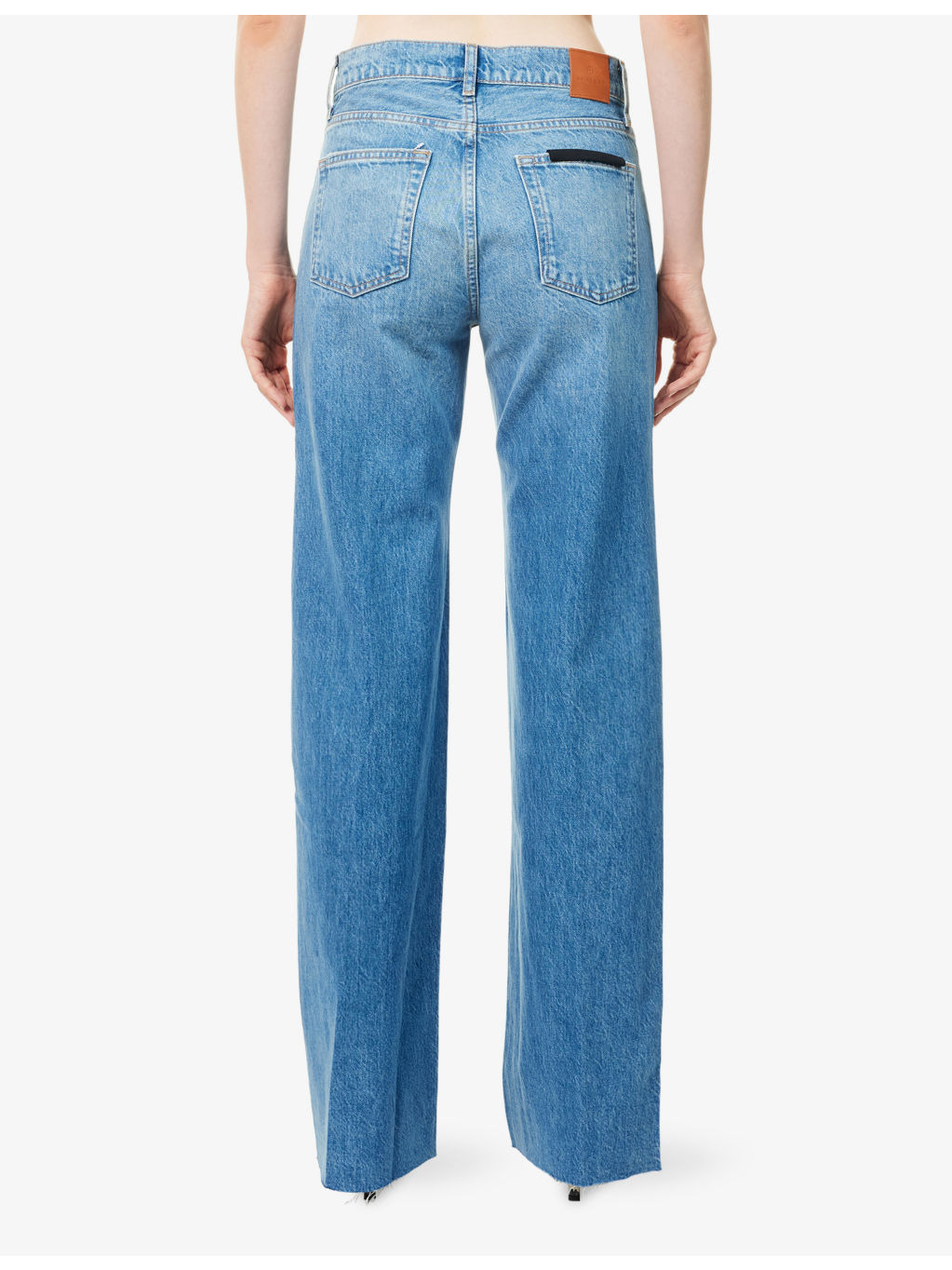 Hugh Wide-Leg Denim Jeans - 4