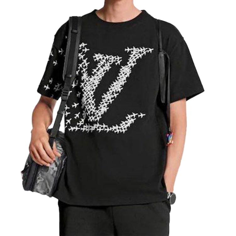 LOUIS VUITTON Lv Planes Print For Men Black 1A5WE - 3