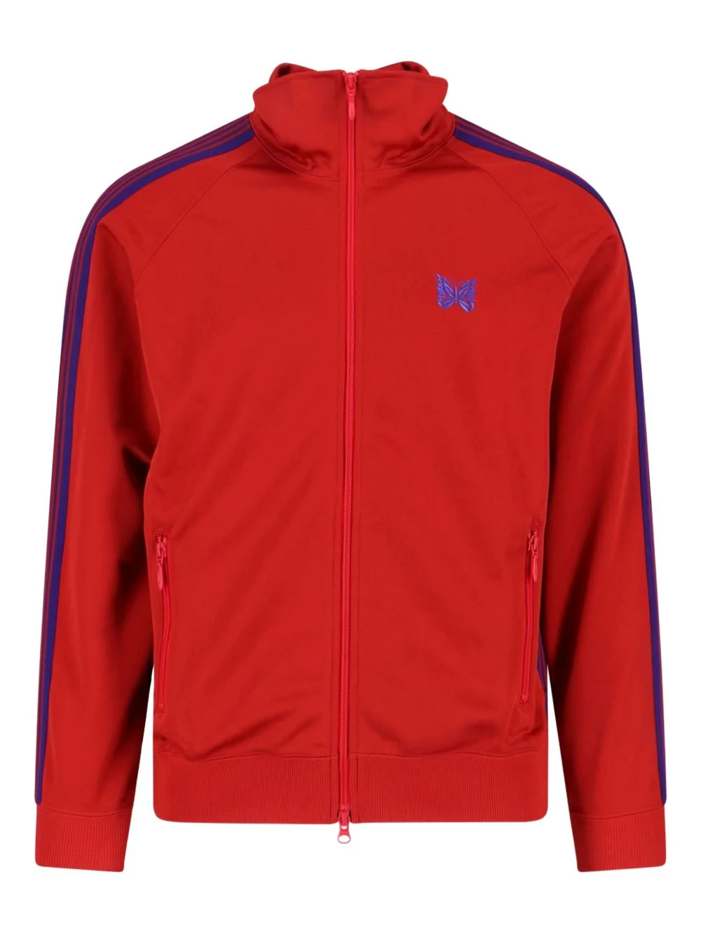 logo-detail striped sweater - 1