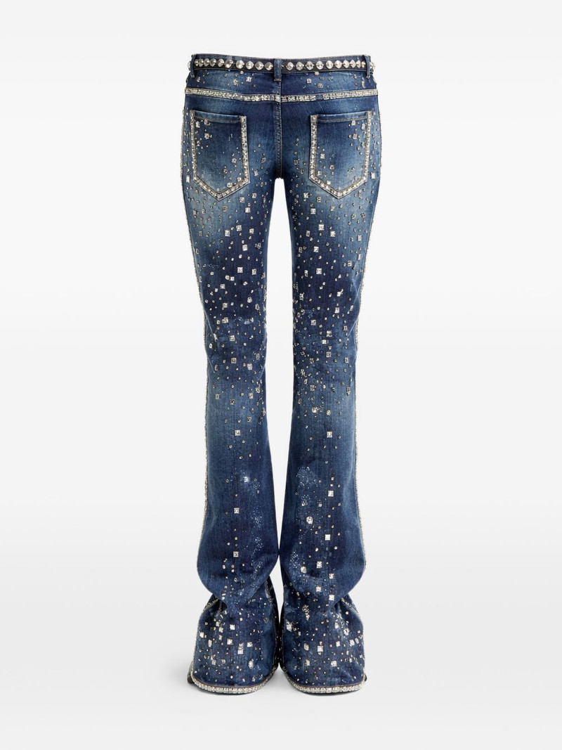 DSQUARED2 discoball-design bootcut jeans outlook