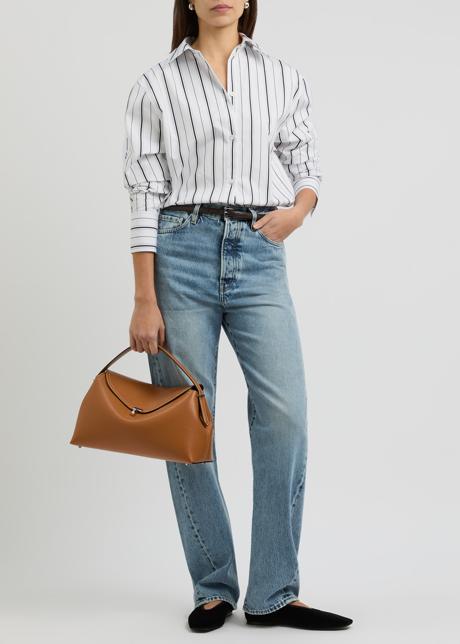 Toteme Striped-print Cotton-poplin Shirt - 4