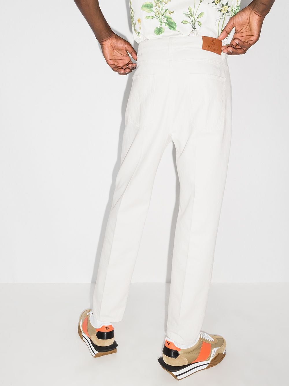 dyed-effect trousers - 3
