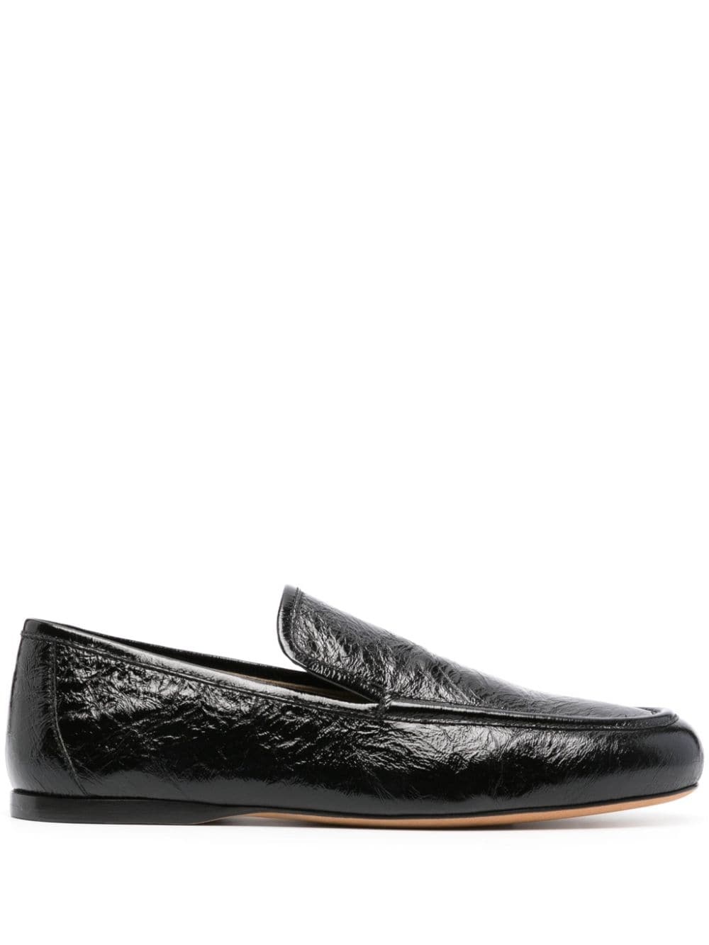 The Alessia crinkled loafers - 1