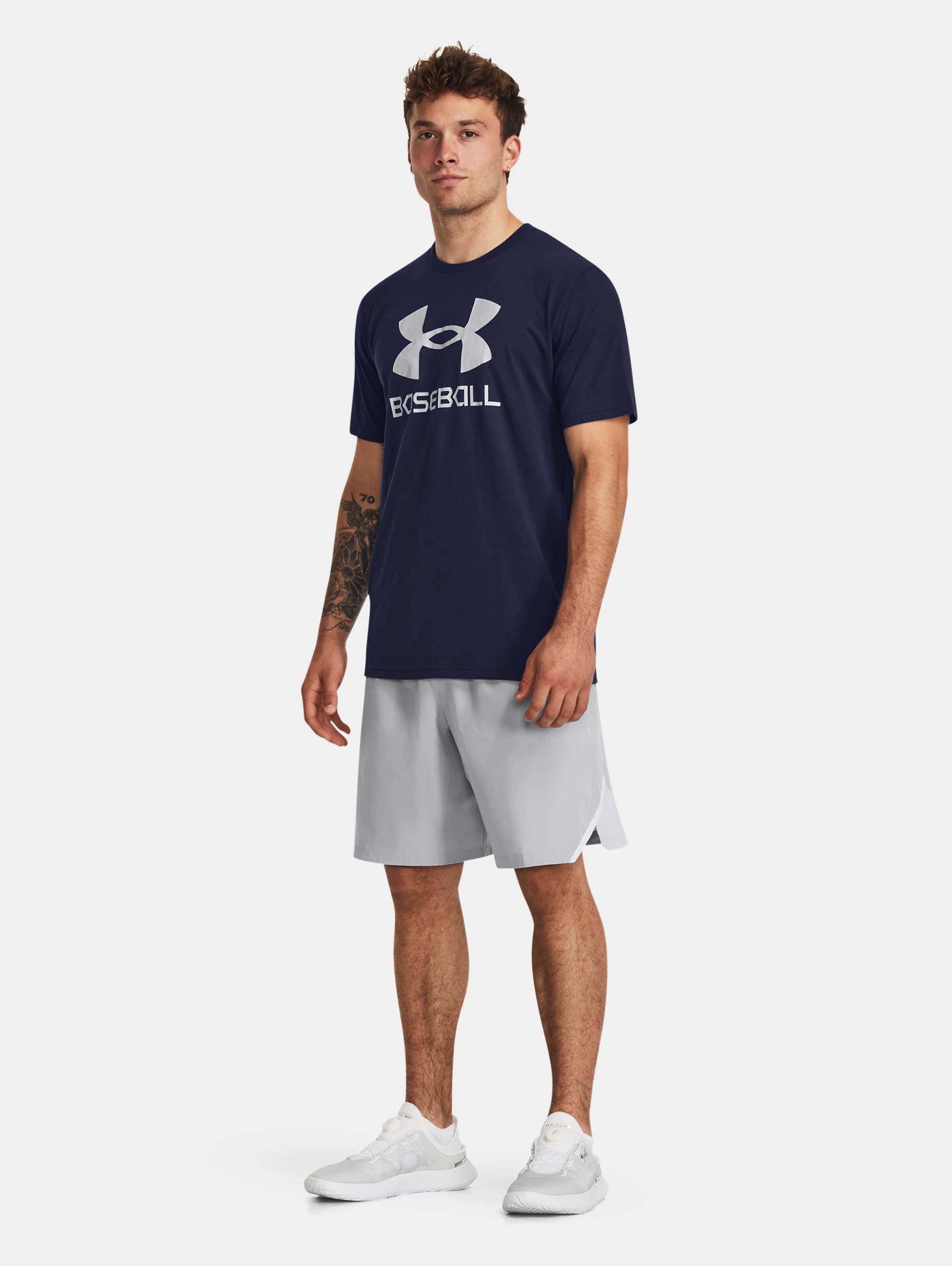 Men's UA Baseball Icon Logo Short Sleeve - 5