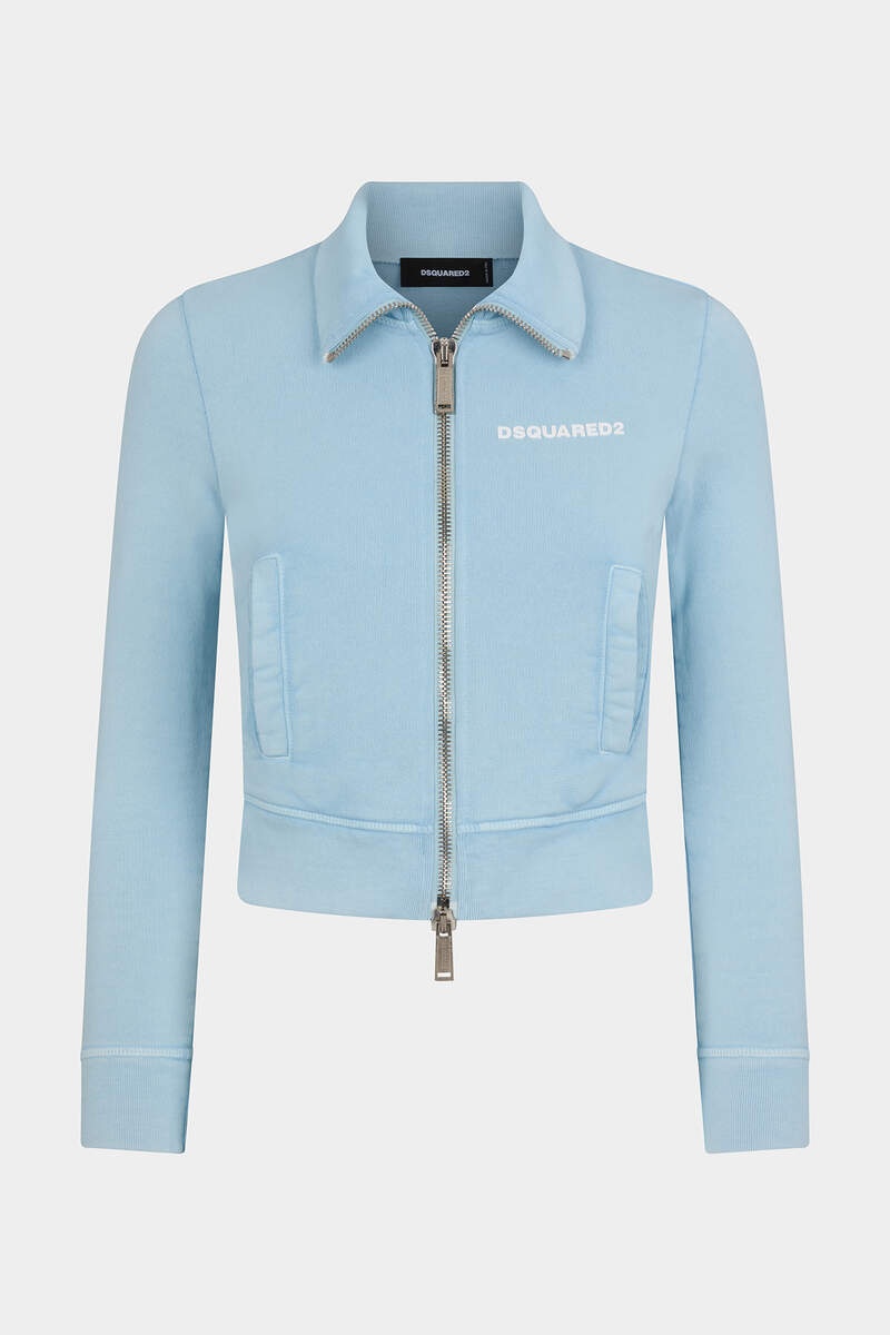 MINI FIT FULL ZIPPED SWEATSHIRT - 1