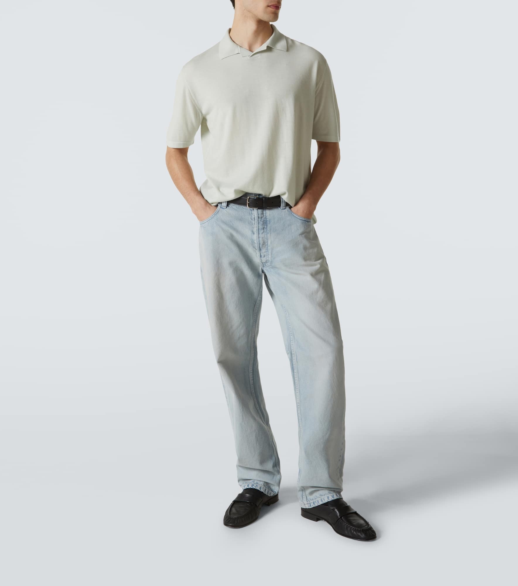 Mauro knitted virgin wool top - 2