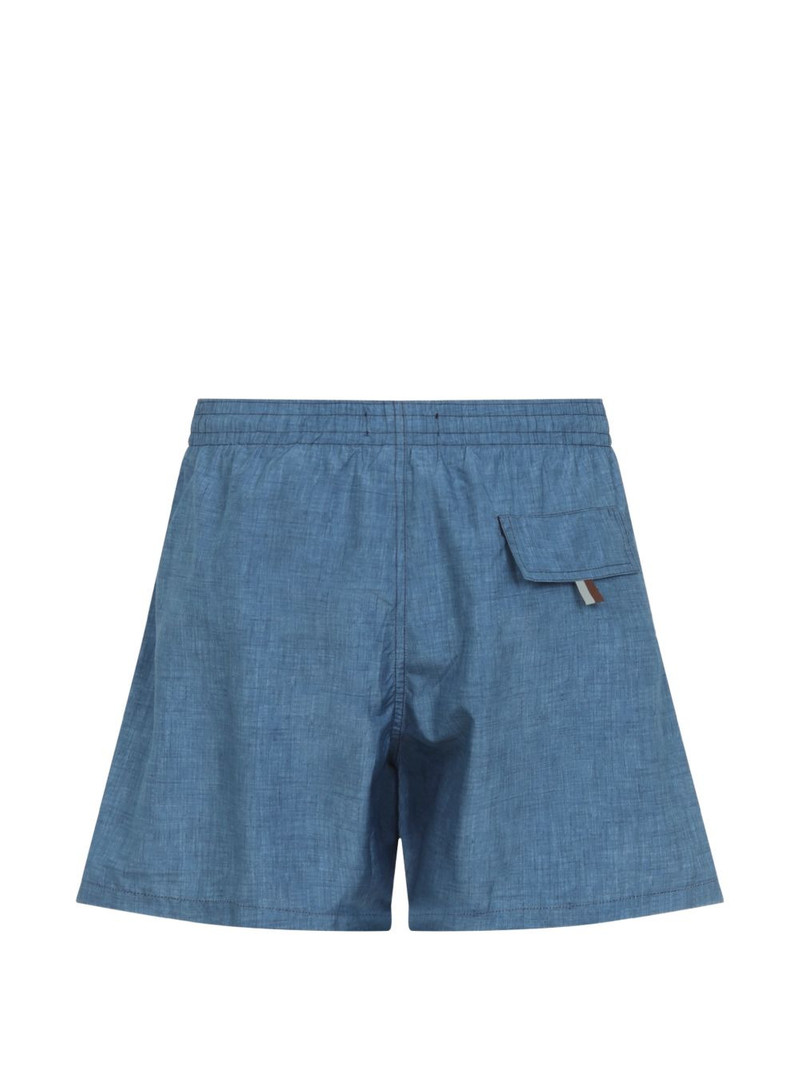 Canali drawstring swim shorts outlook