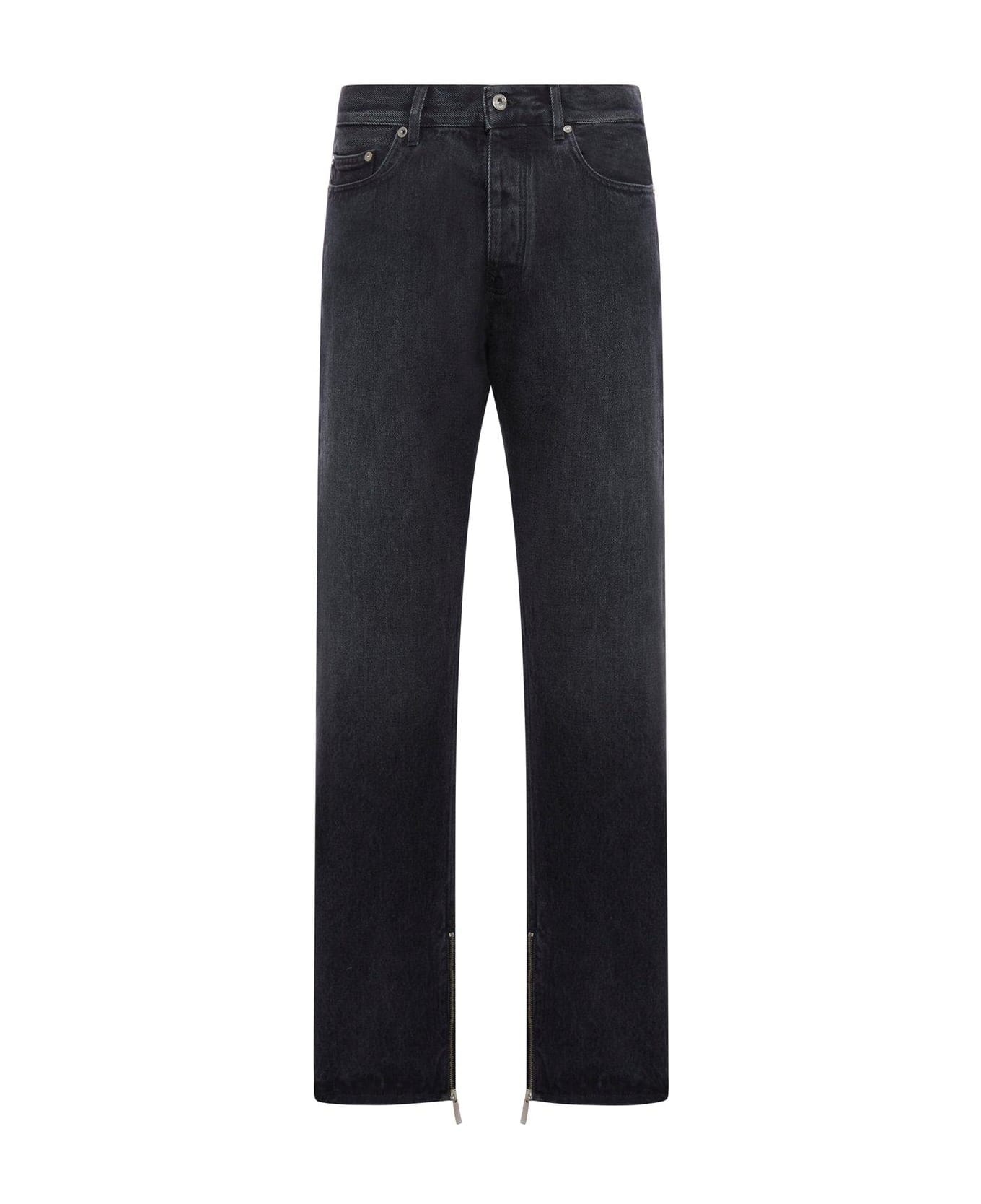 Straight Leg Jeans - 1
