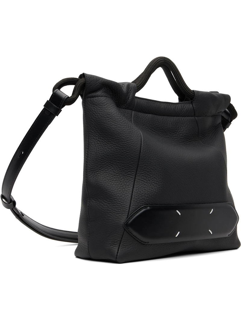 Maison Margiela Black Soft 5AC Drawstring Small Bag outlook