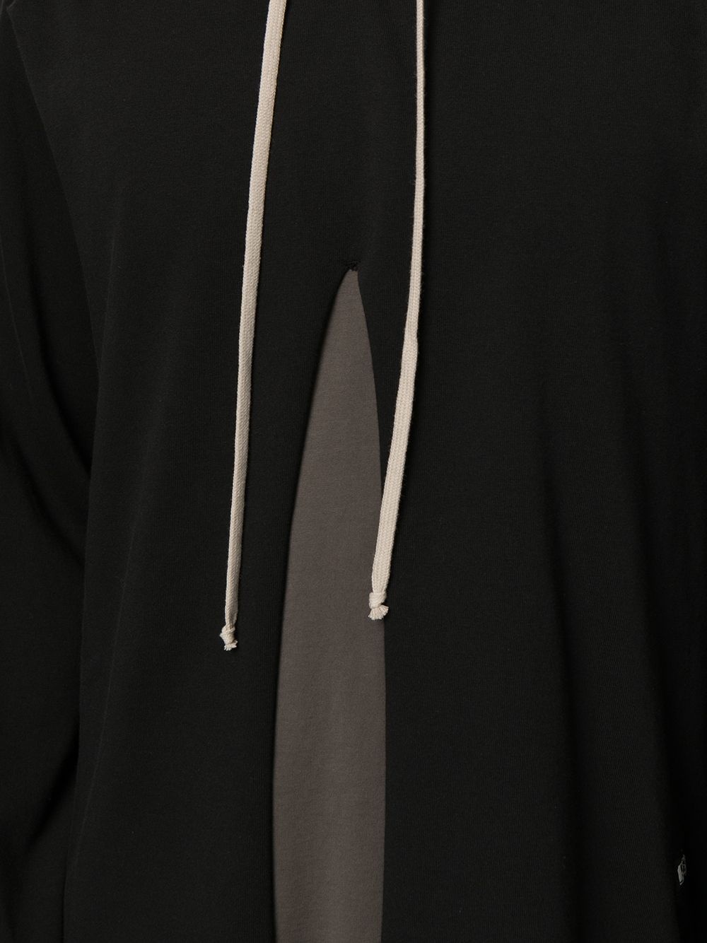 front cut-out hoodie - 5