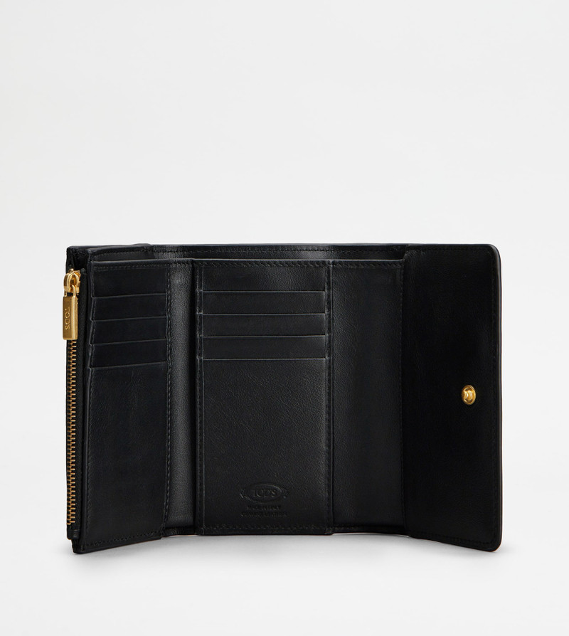 Tod's KATE WALLET IN LEATHER - BLACK outlook
