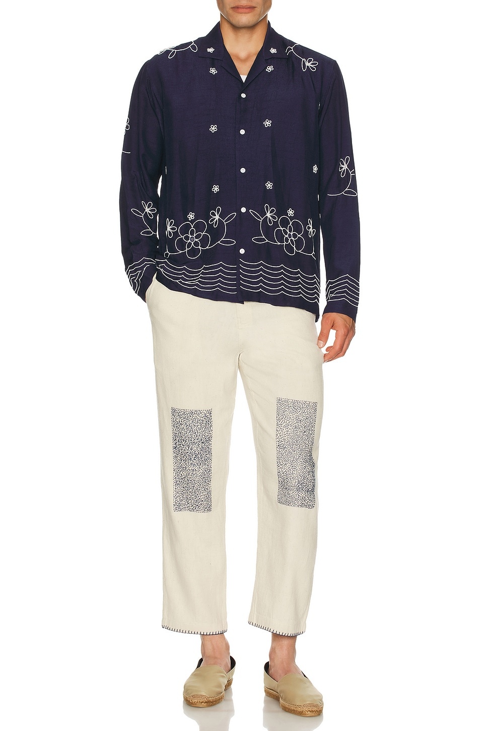 Bead Embroidered Shirt - 5