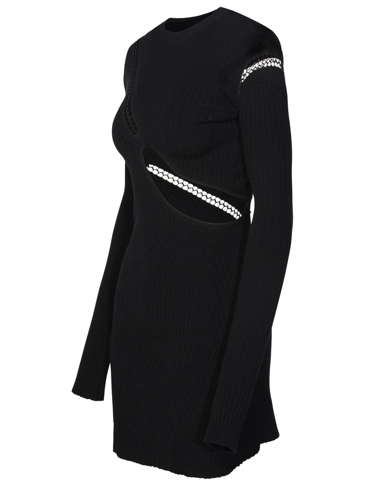 The Attico Black Viscose Blend Dress Women - 2