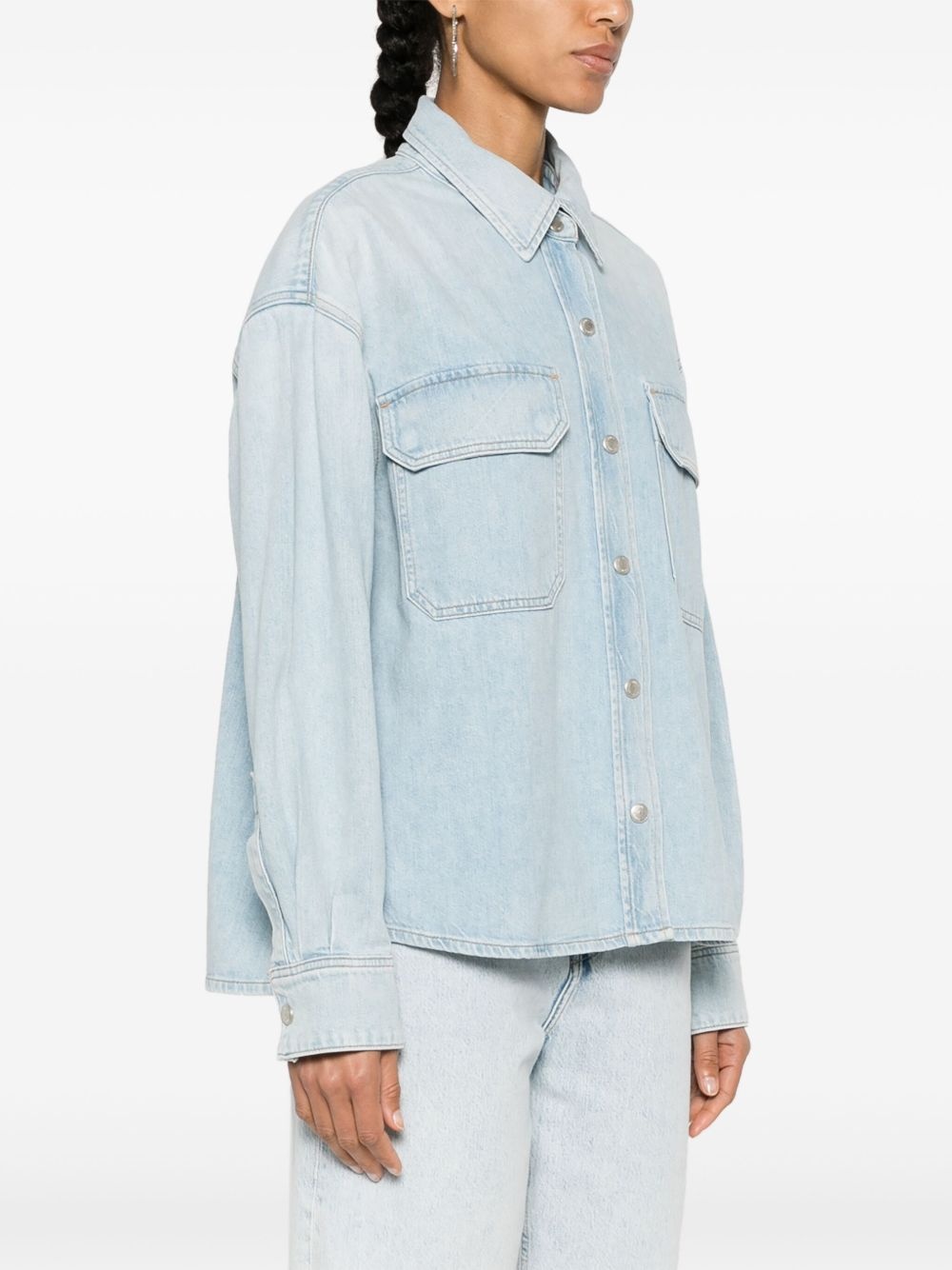 Gwen Slice denim shirt - 3