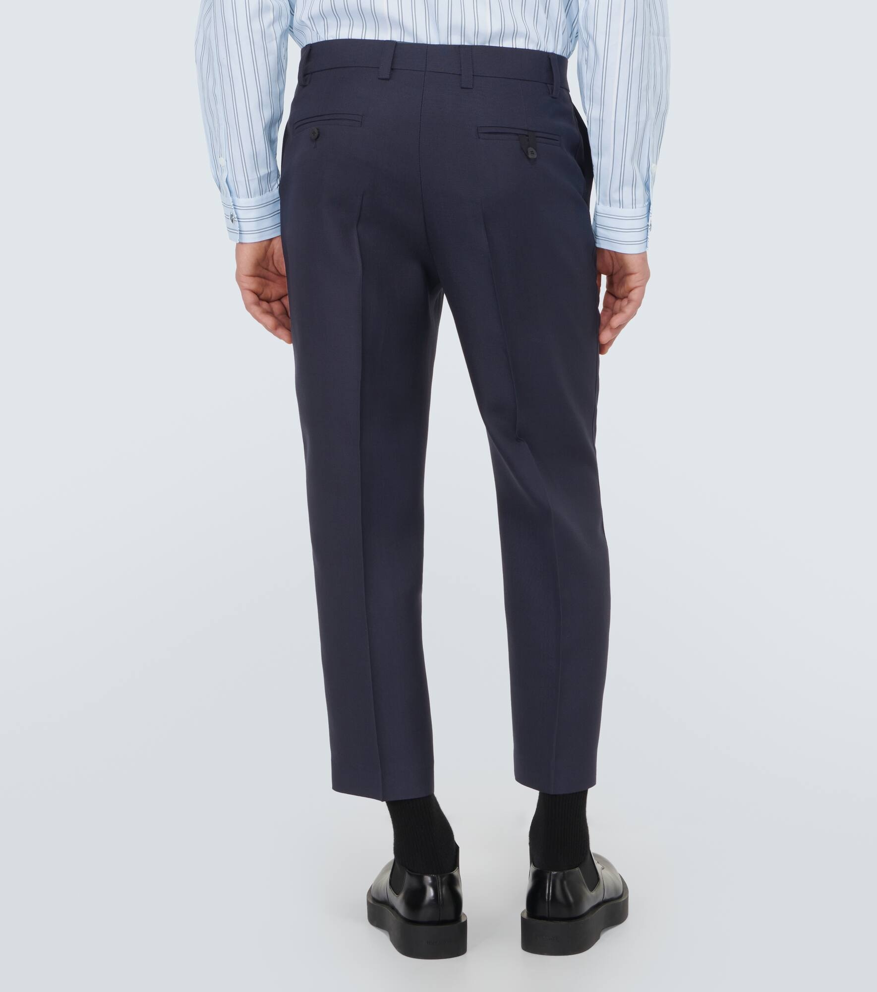 Le Pantalon Cabri cropped tailored pants - 4