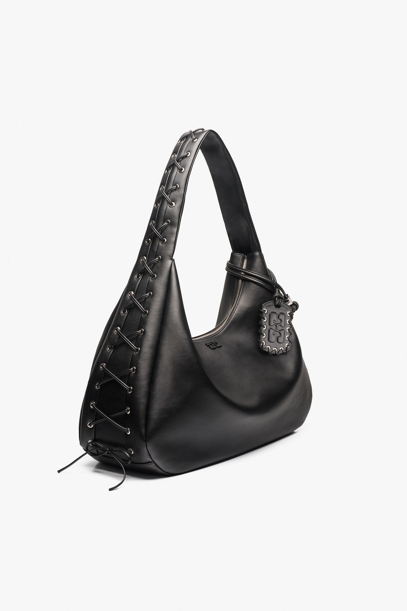 BLACK XXL HOBO BAG 2