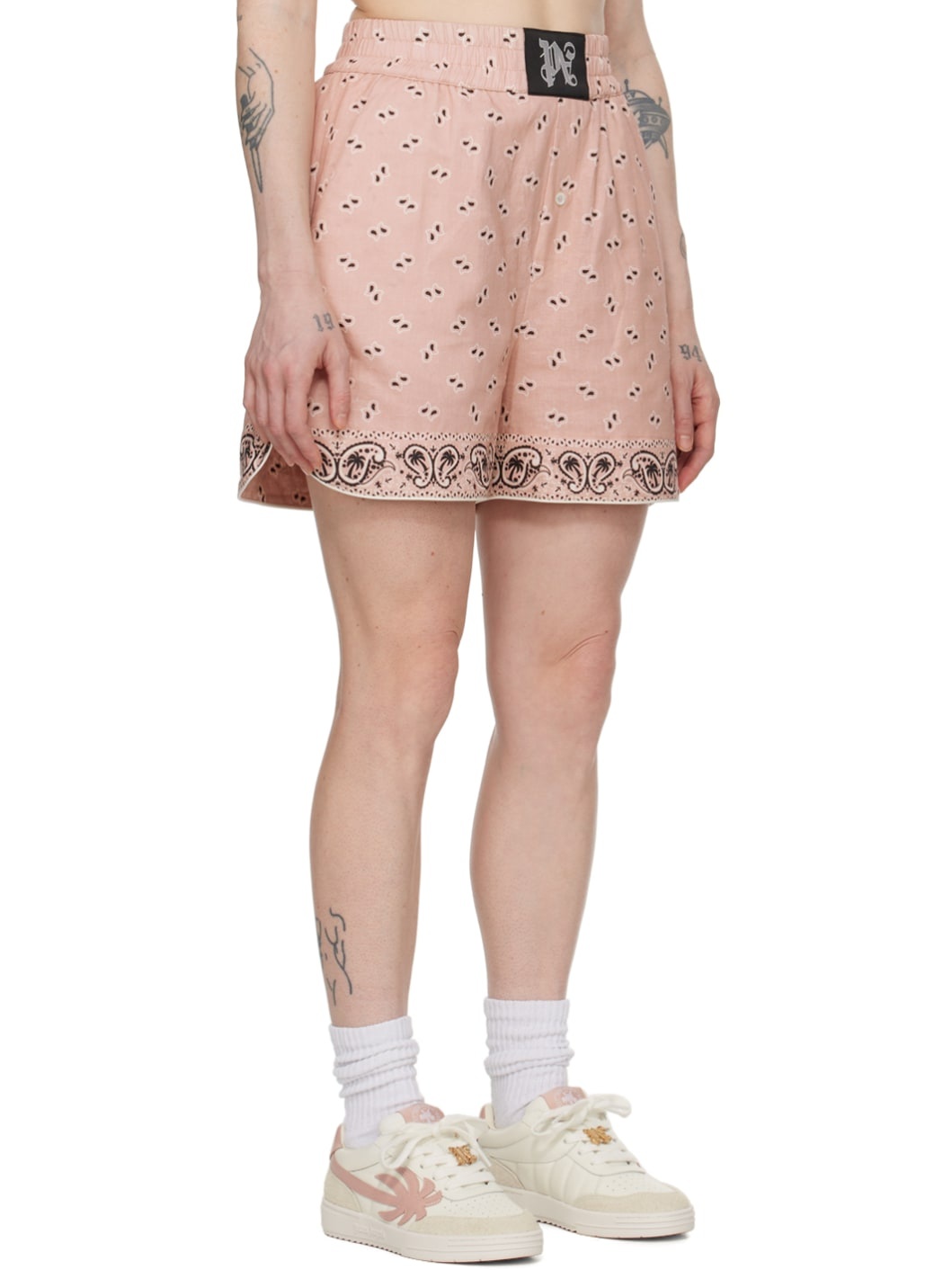 Pink Paisley Boxer Shorts - 2