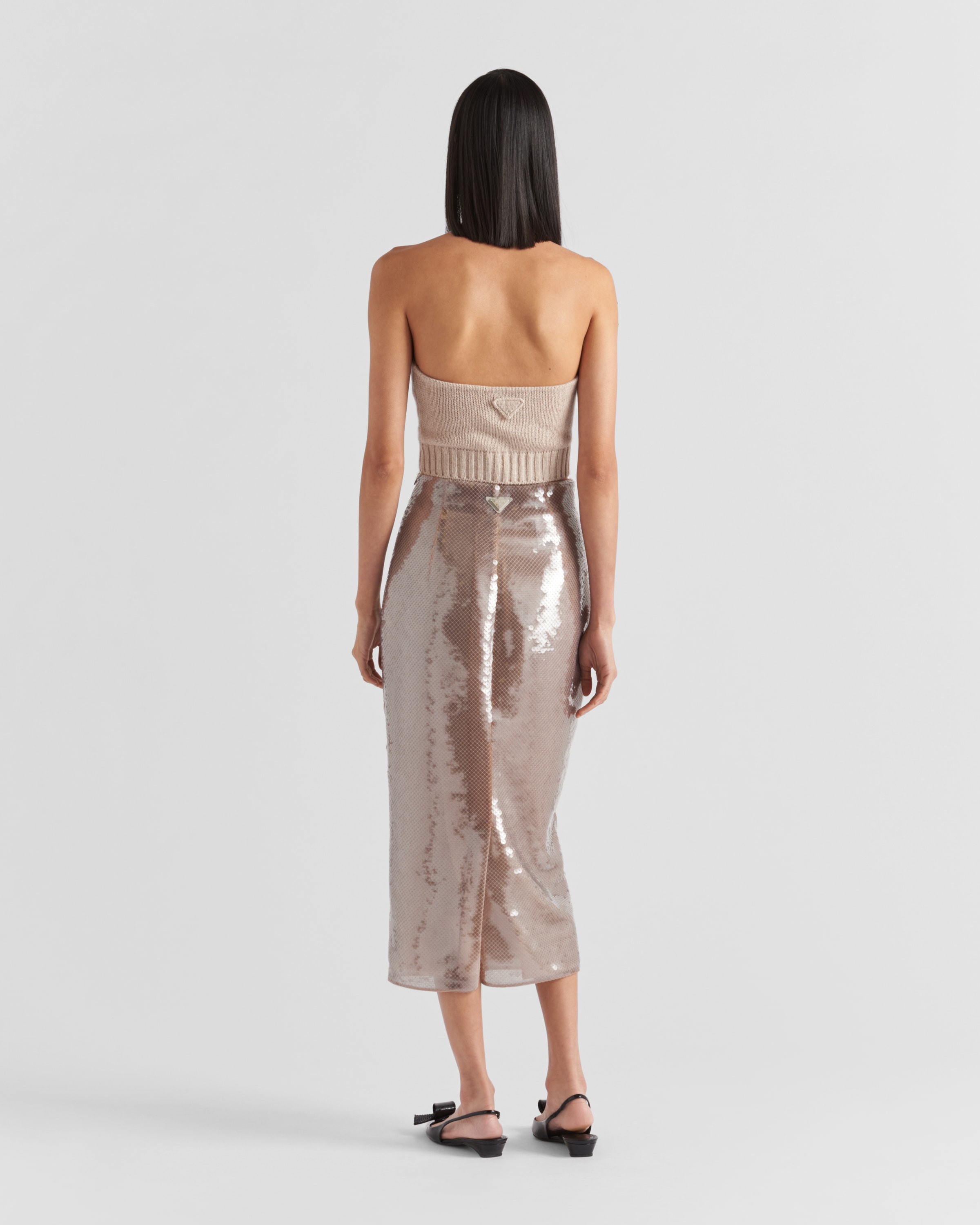 Sequined midi-skirt - 5