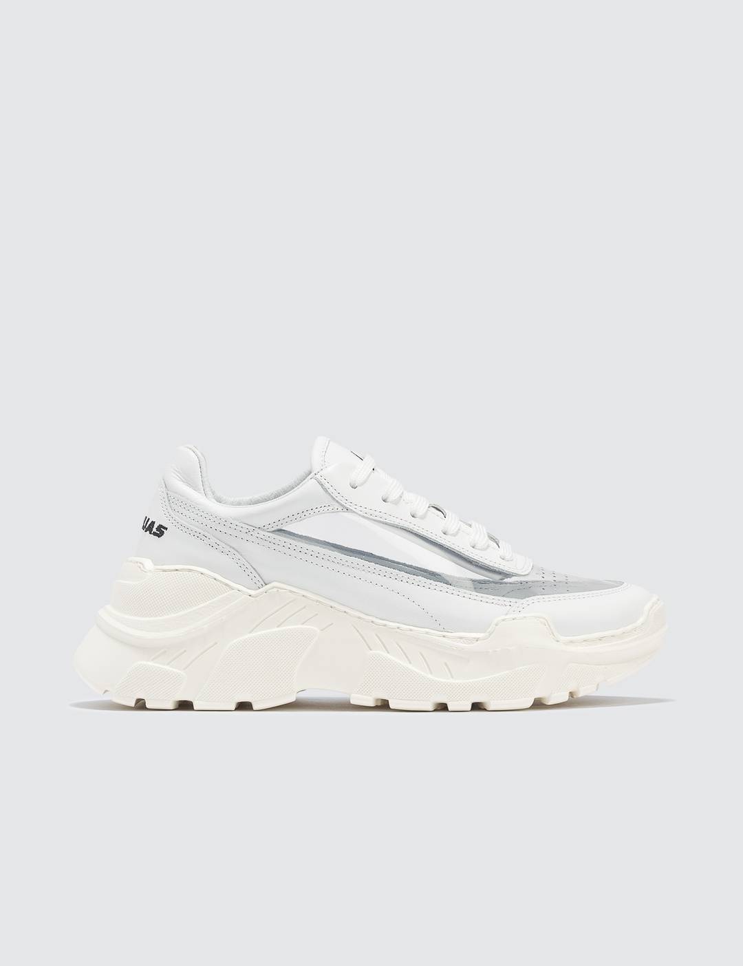 Zenith White PVC Sneakers - 1