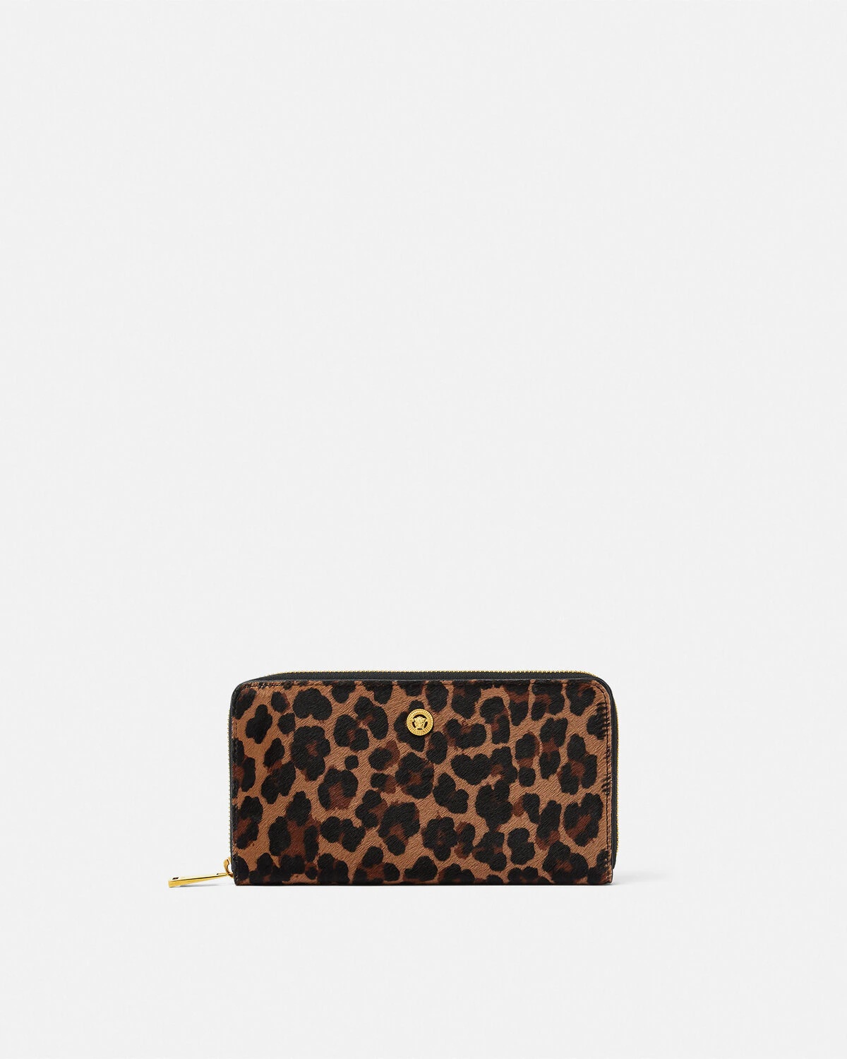 Leopard Medusa Biggie Long Wallet - 1