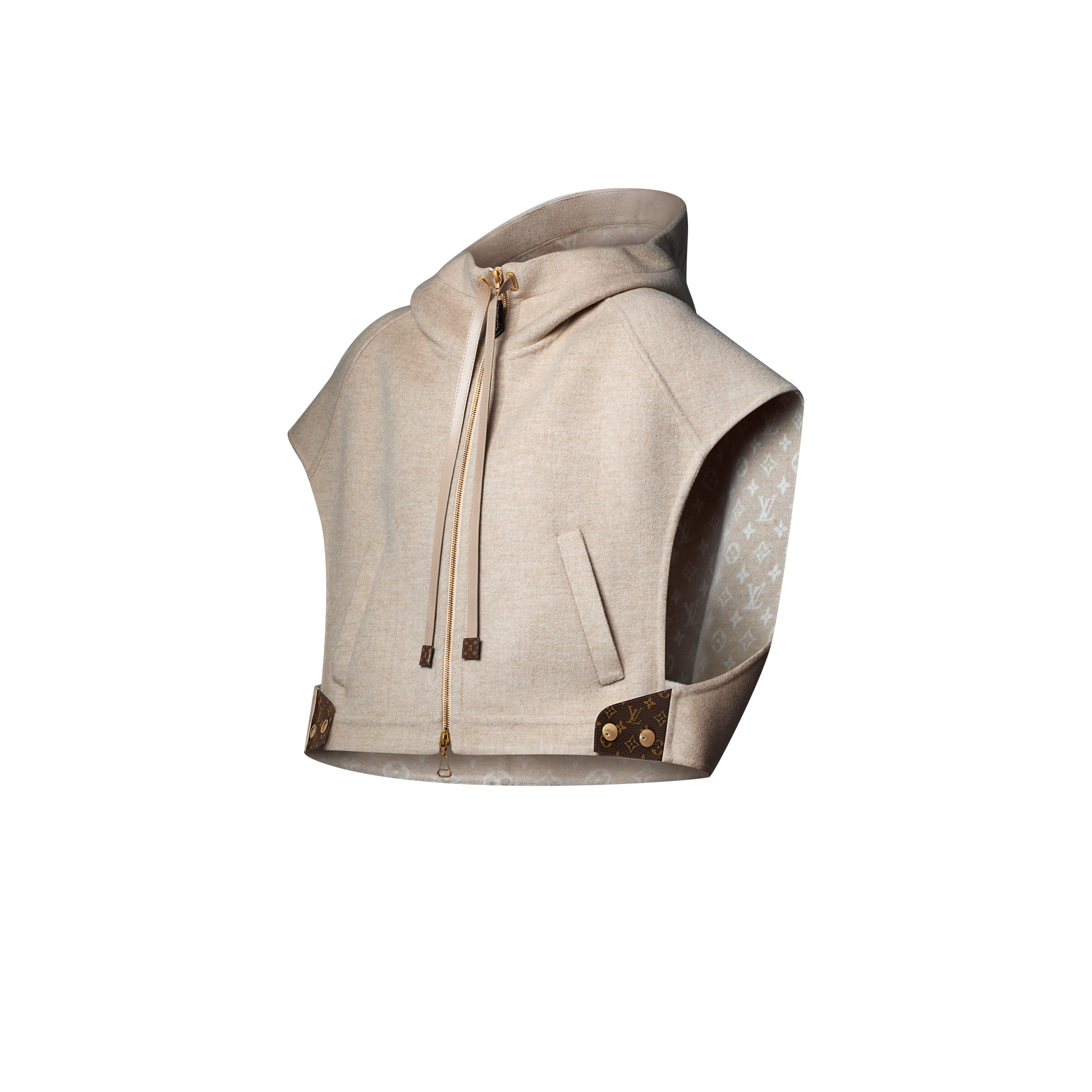 Double Face Open-Arm Jacket - 2
