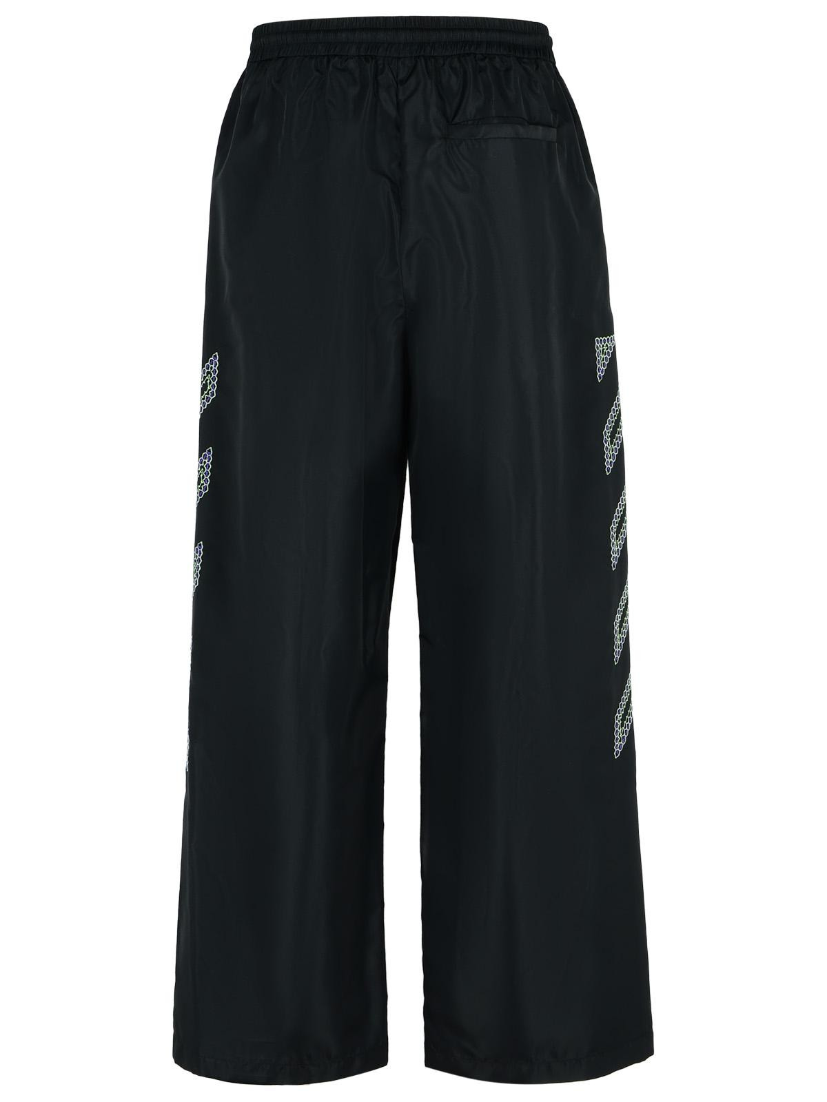 Off-White Track' Black Polyamide Pants Men - 3