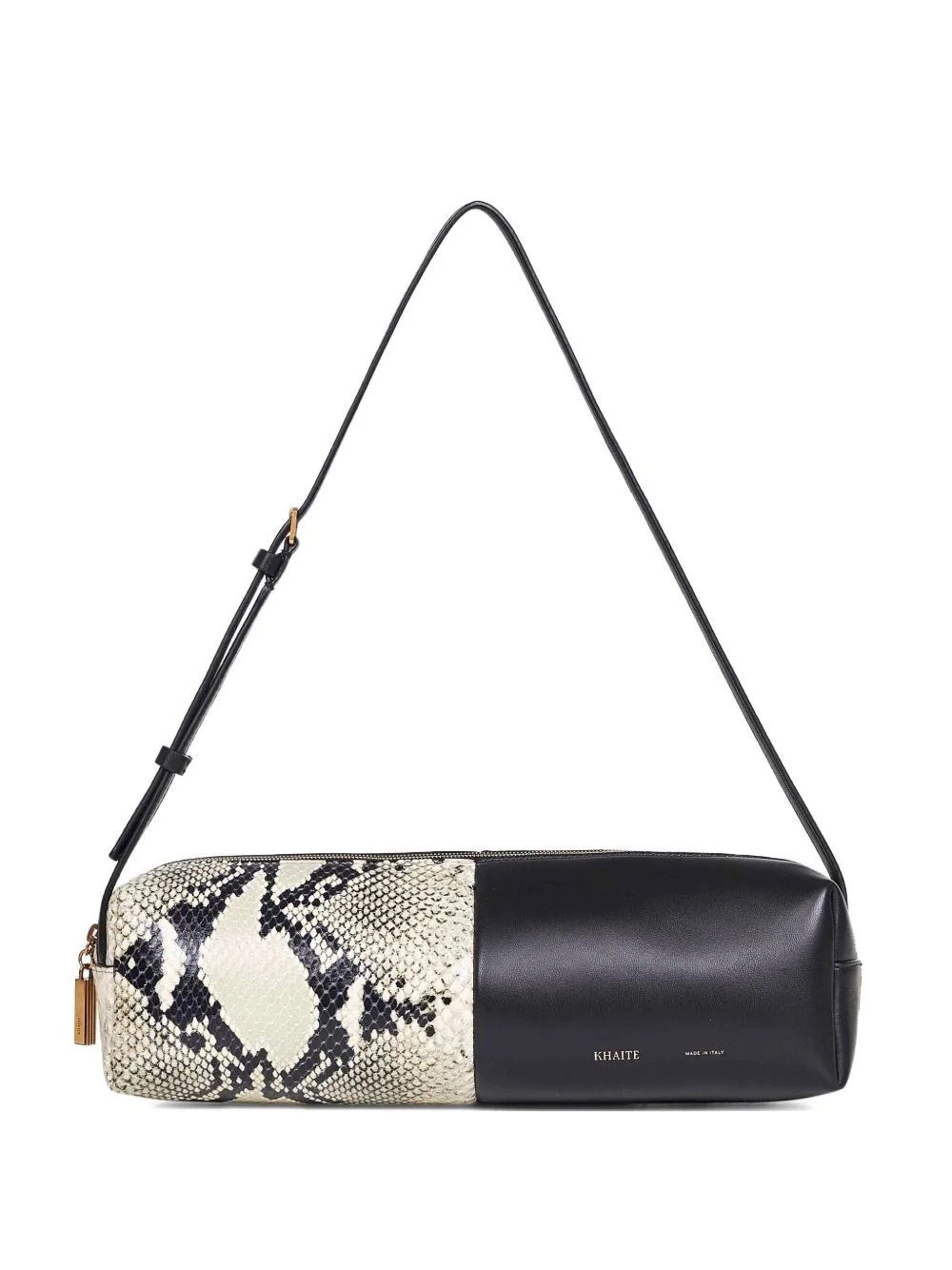 python-print adjustable shoulder bag - 1