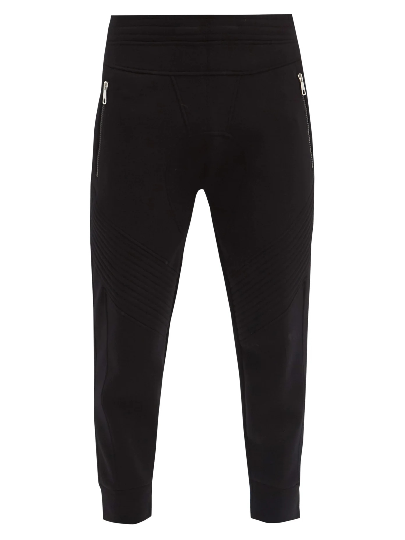 Quilted-panel jersey track pants - 1