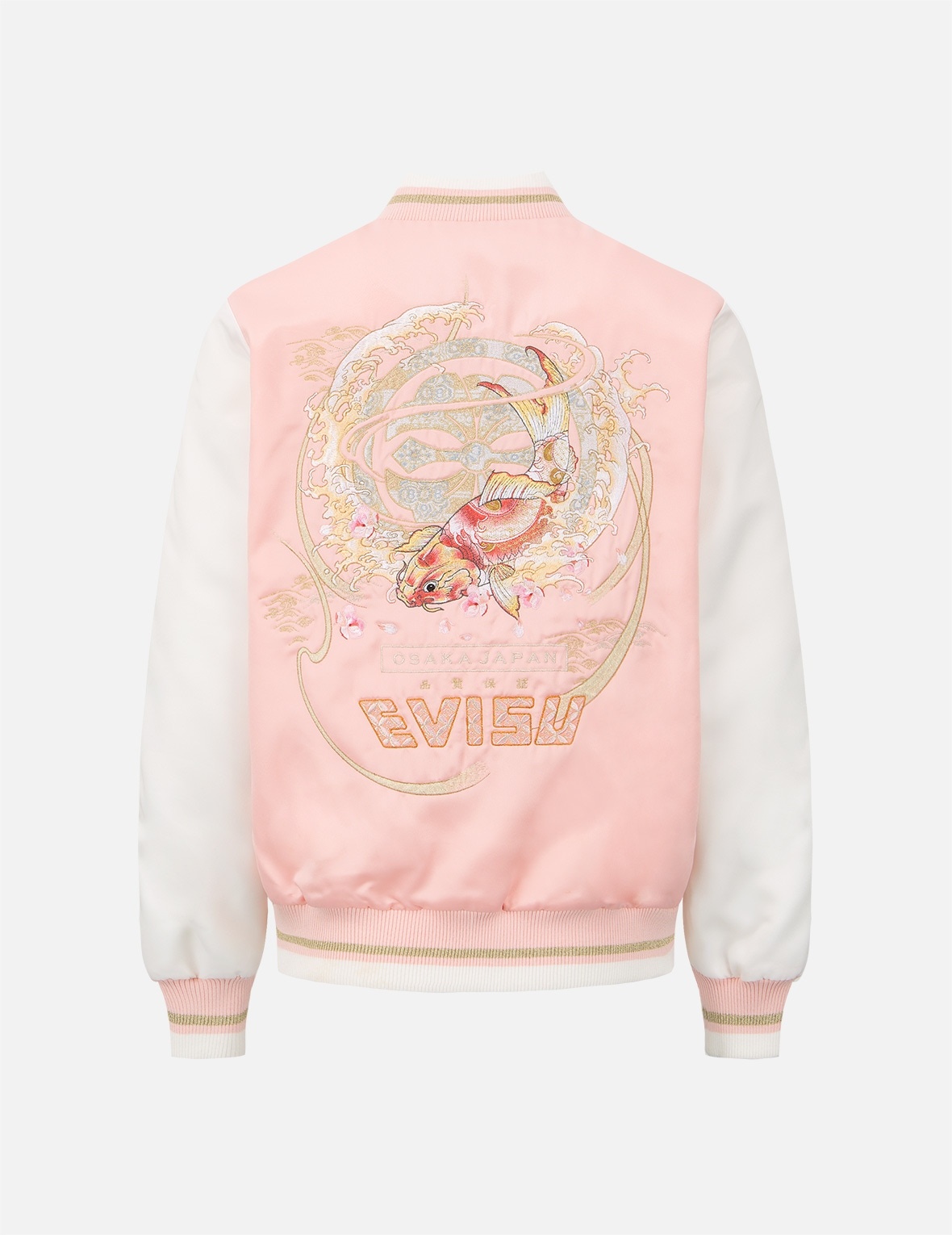 EVISU “KOI PLAYING IN THE WAVES” AND KAMON EMBROIDERY SOUVENIR