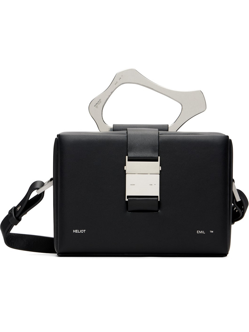 Black Solely Box Shoulder Bag 1