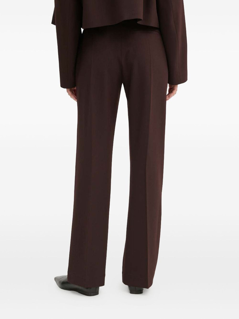pinstripe ring-detail trousers 3