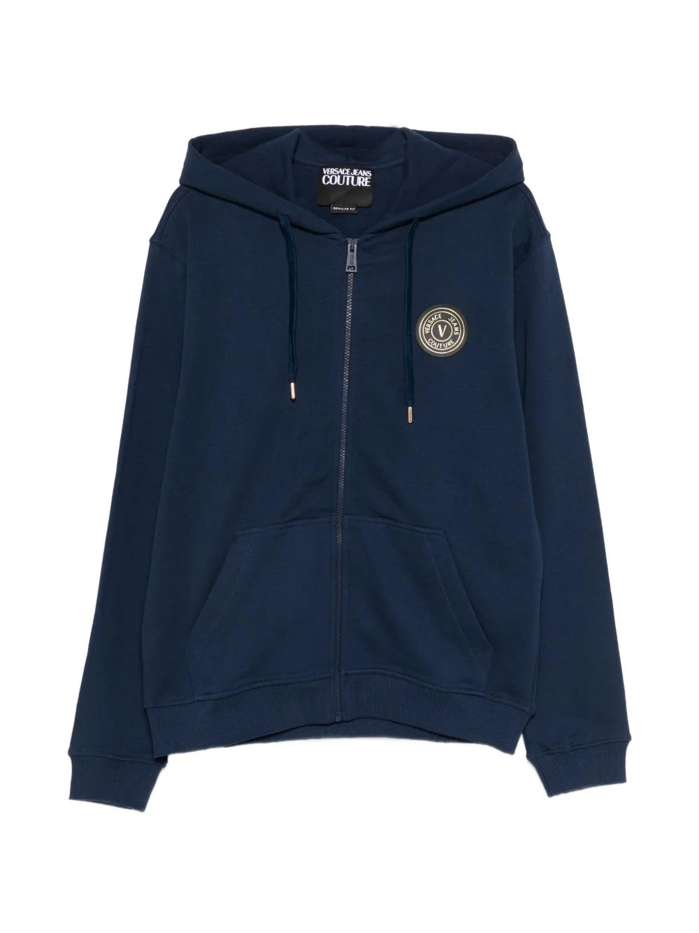 zip-fastening hoodie - 1