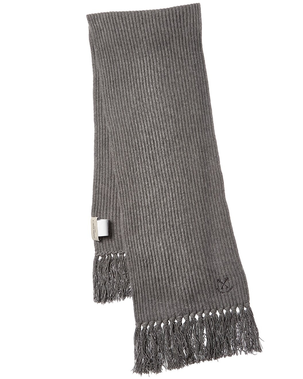 Golden Goose Ribbed Knit Wool Scarf - 2