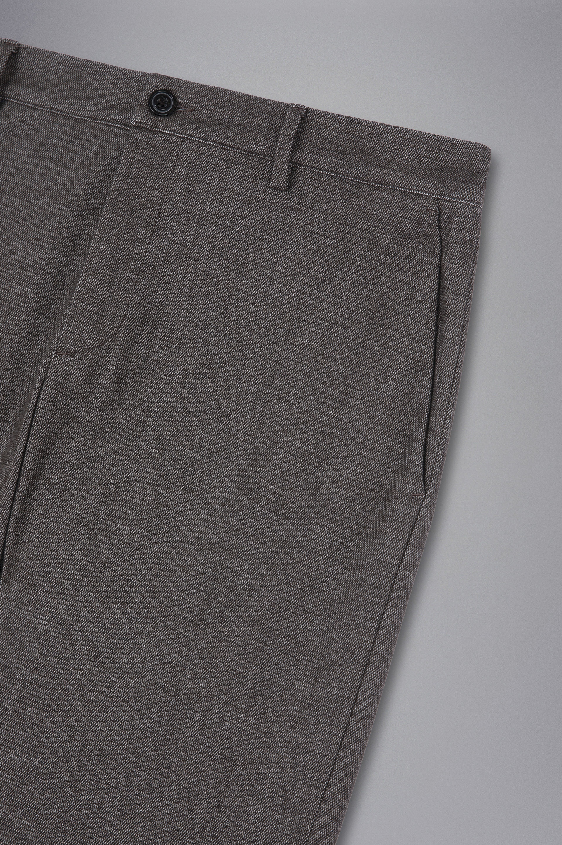 STRETCH MOLESKIN CHINO TROUSERS - 5